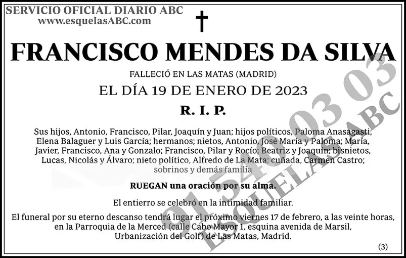 Francisco Mendes Da Silva