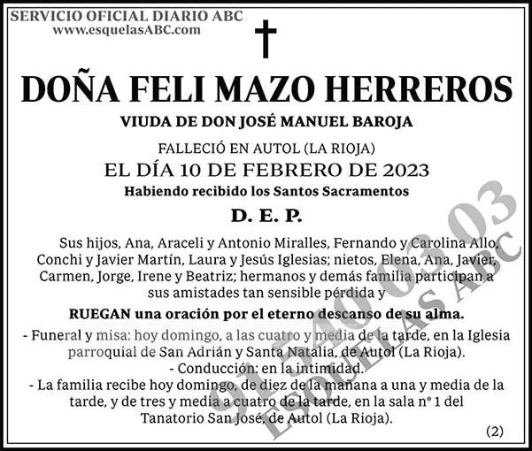 Feli Mazo Herreros