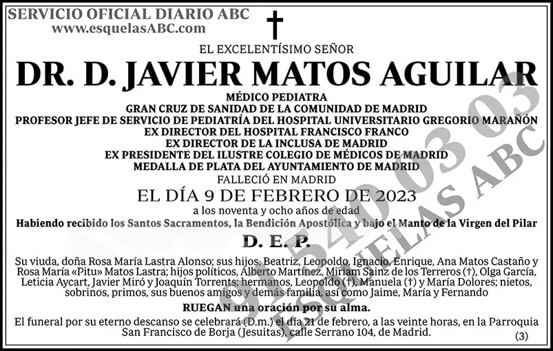 Javier Matos Aguilar