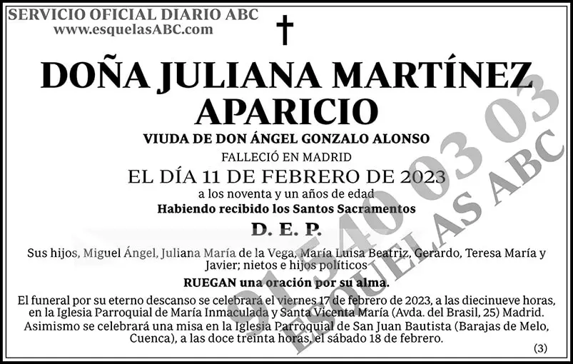 Juliana Martínez Aparicio