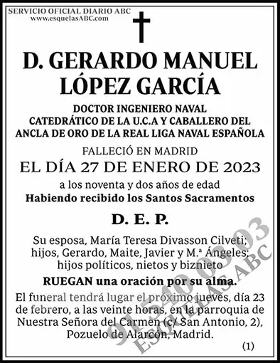 Gerardo Manuel López García