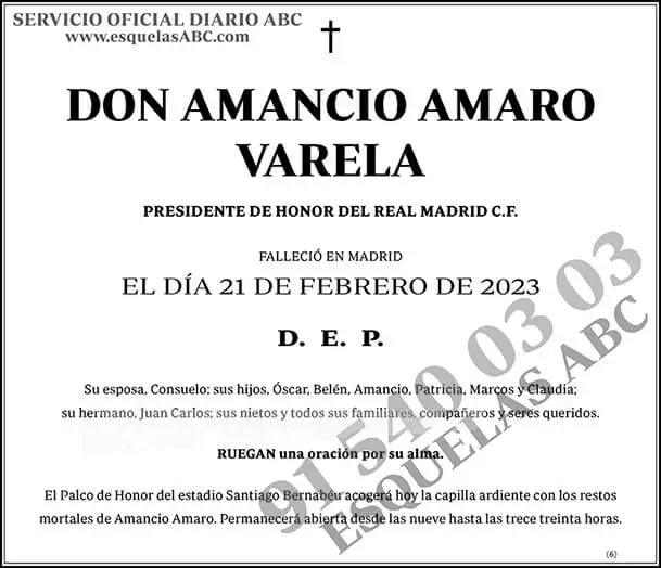 Amancio Amaro Varela