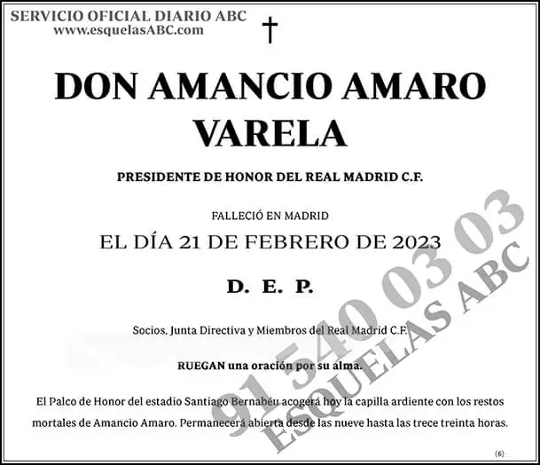 Amancio Amaro Varela