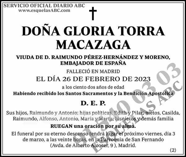 Gloria Torra Macazaga