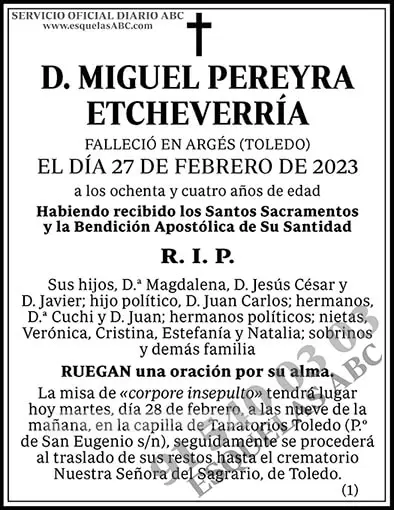 Miguel Pereyra Etcheverría