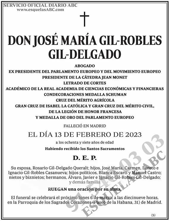 José María Gil-Robles Gil-Delgado