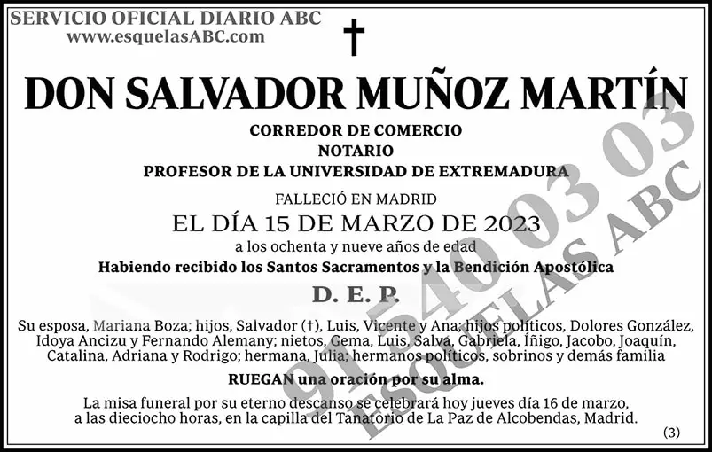 Salvador Muñoz Martín