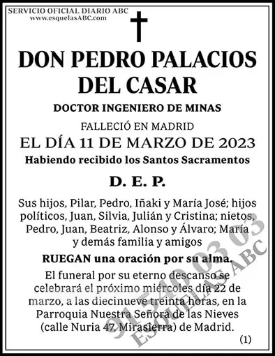 Pedro Palacios del Casar