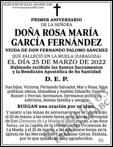 Rosa María García Fernández