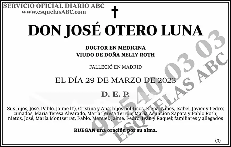 José Otero Luna