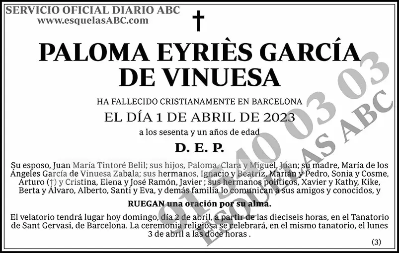 Paloma Eyriès García de Vinuesa