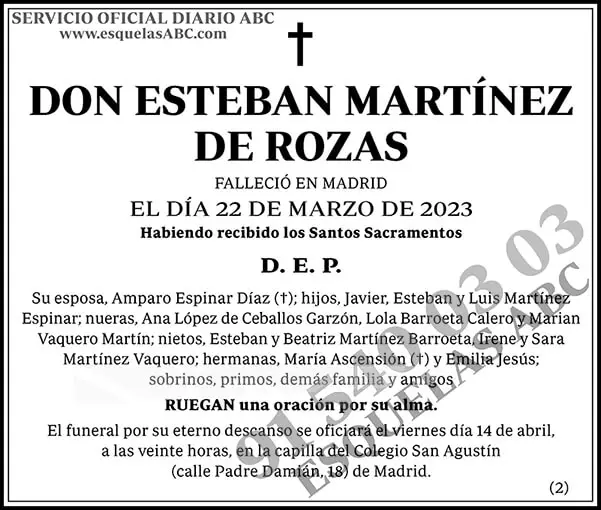 Esteban Martínez de Rozas