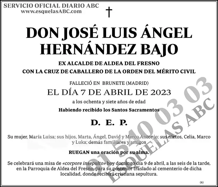 José Luis Ángel Hernández Bajo