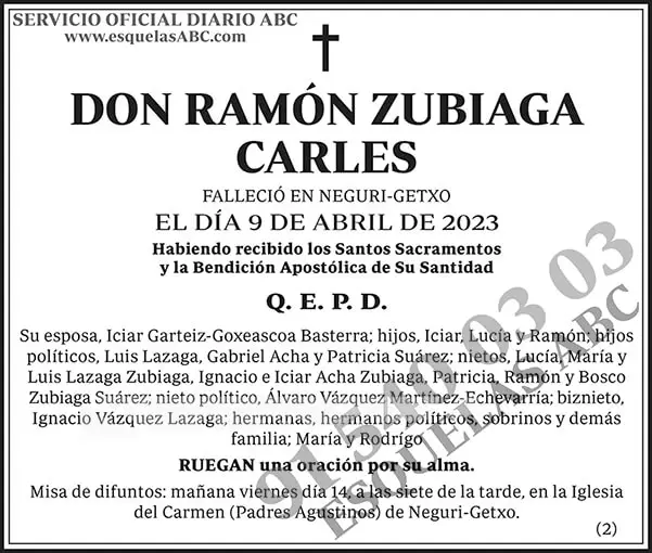 Ramón Zubiaga Carles