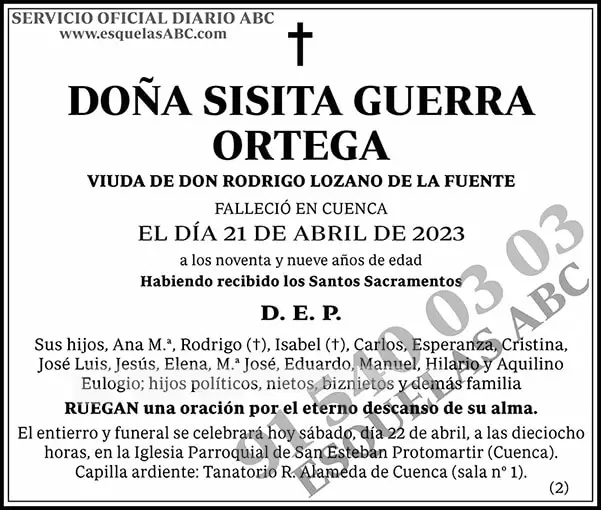 Sisita Guerra Ortega