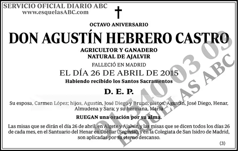 Agustín Hebrero Castro