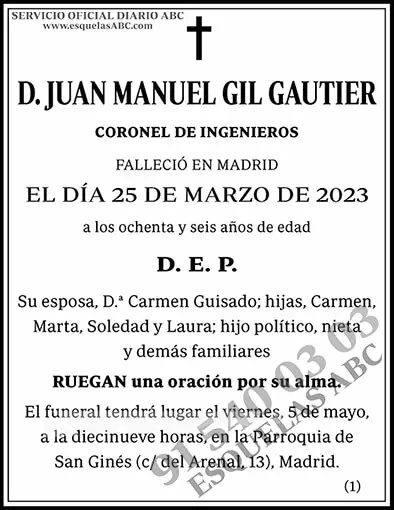 Juan Manuel Gil Gautier