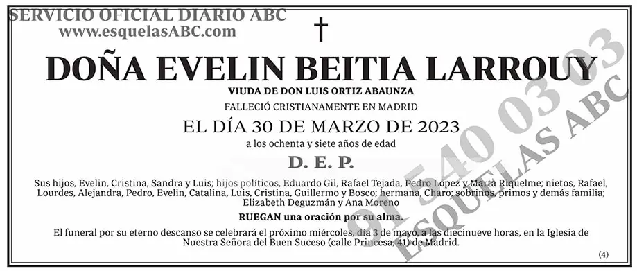 Evelin Beitia Larrouy