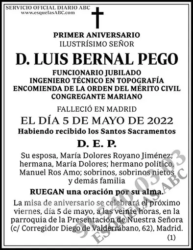 Luis Bernal Pego