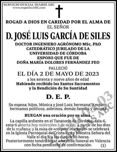 José Luis García de Siles