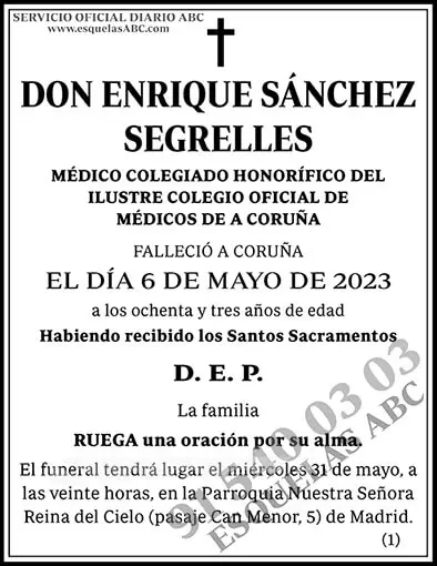 Enrique Sánchez Segrelles