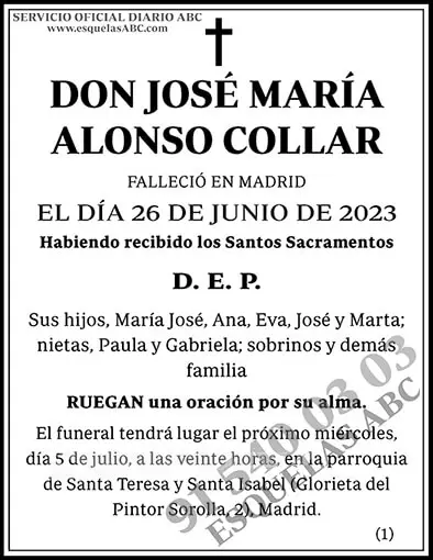 José María Alonso Collar