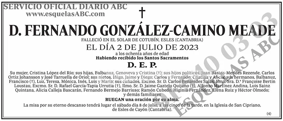 Fernando González-Camino Meade