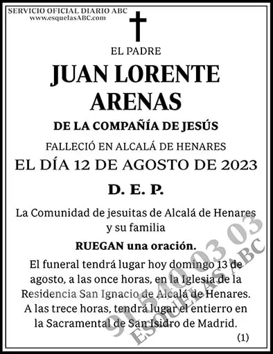 Juan Lorente Arenas