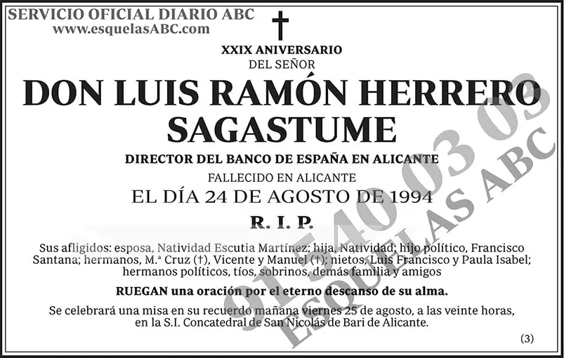 Luis Ramón Herrero Sagastume