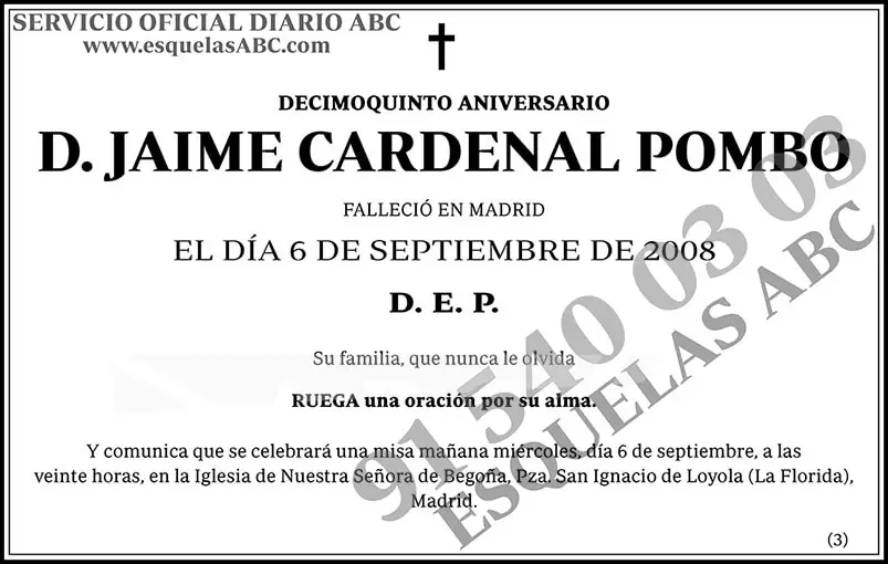 Jaime Cardenal Pombo