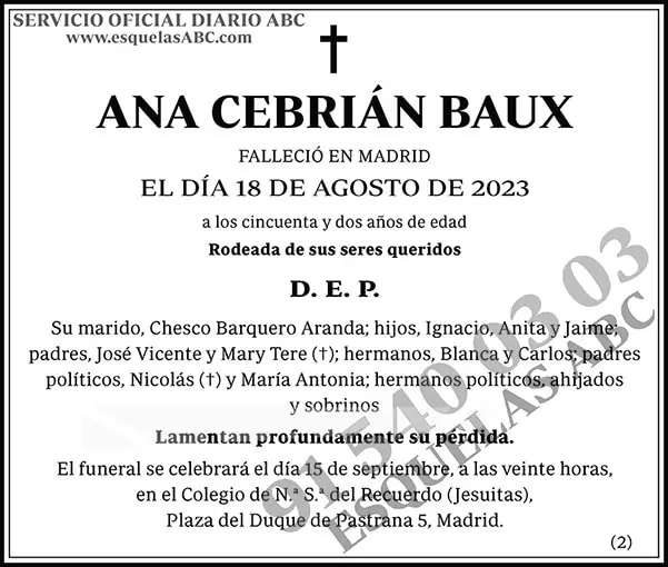 Ana Cebrián Baux