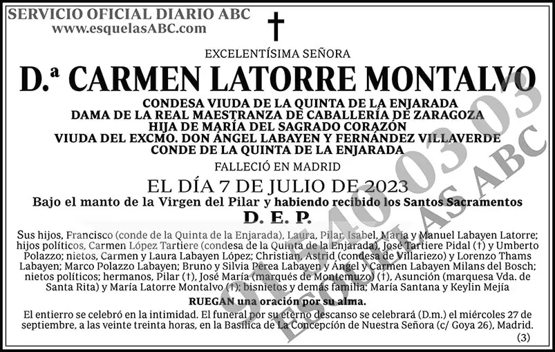 Carmen Latorre Montalvo