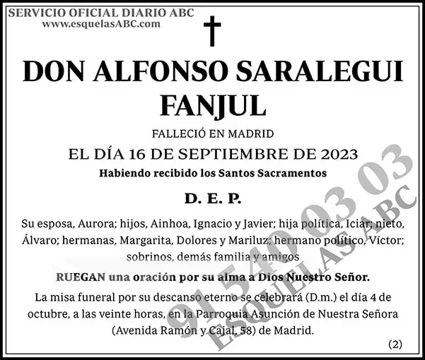 Alfonso Saralegui Fanjul