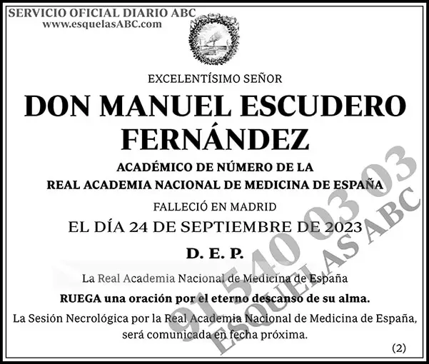 Manuel Escudero Fernández