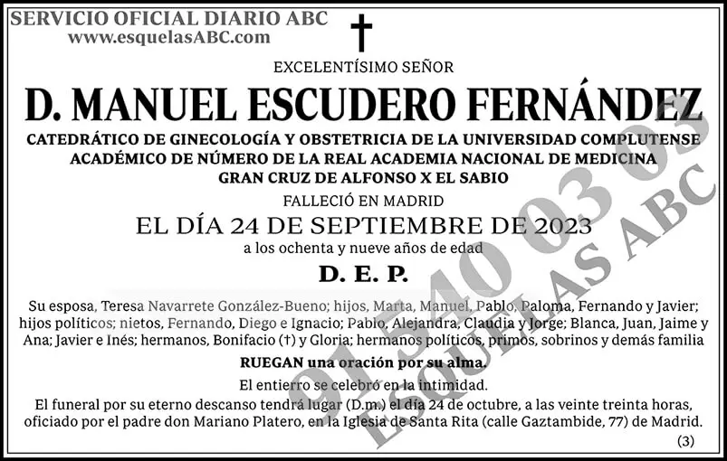 Manuel Escudero Fernández