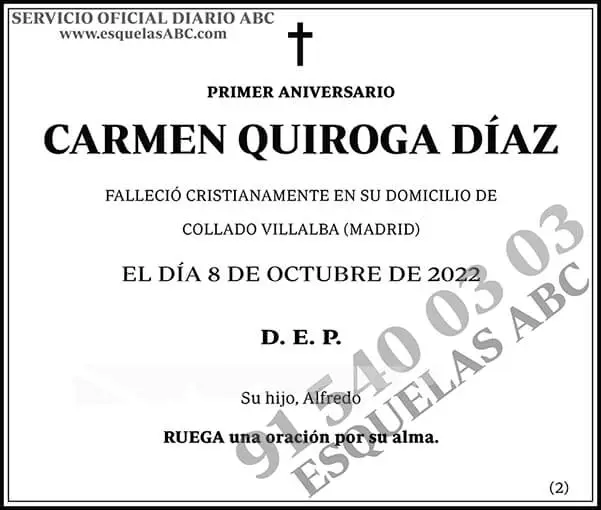 Carmen Quiroga Díaz