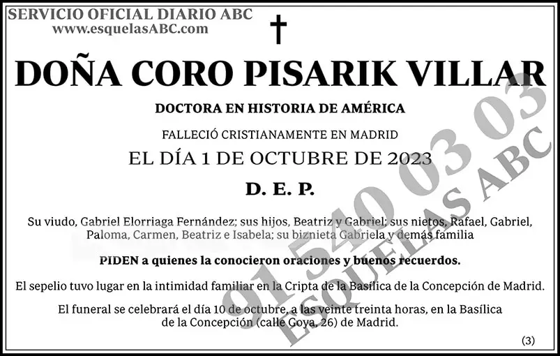 Coro Pisarik Villar
