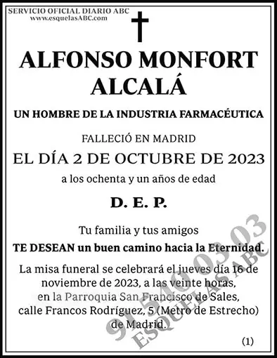 Alfonso Monfort Alcalá