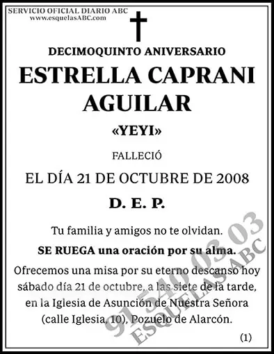 Estrella Caprani Aguilar