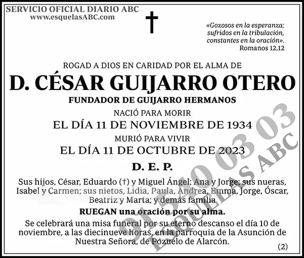 César Guijarro Otero