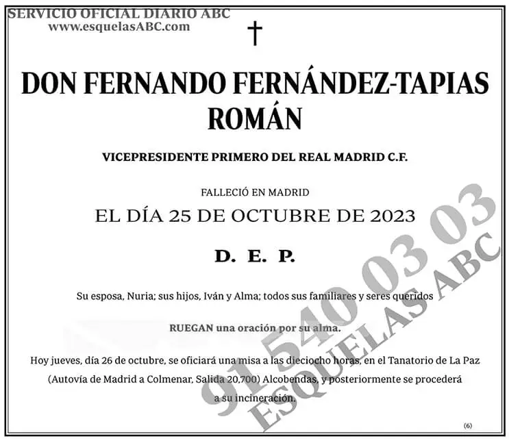 Fernando Fernández-Tapias Román