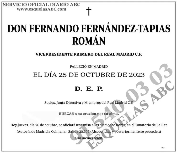 Fernando Fernández-Tapias Román
