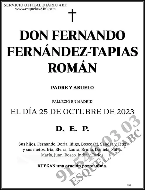 Fernando Fernández-Tapias Román