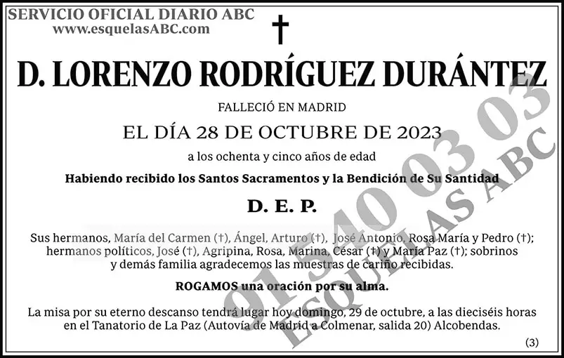 Lorenzo Rodríguez Durántez