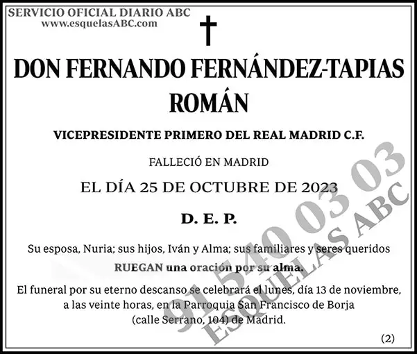 Fernando Fernández-Tapias Román