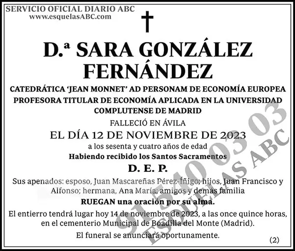 Sara González Fernández