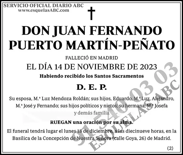 Juan Fernando Puerto Martín-Peñato