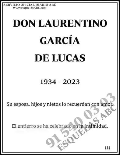 Laurentino García de Lucas