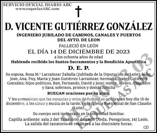 Vicente Gutiérrez González