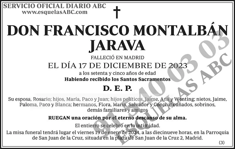 Francisco Montalbán Jarava